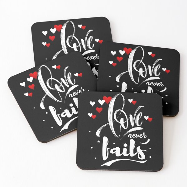 Item preview, Love Never Fails designed and sold by Ninjawhere.