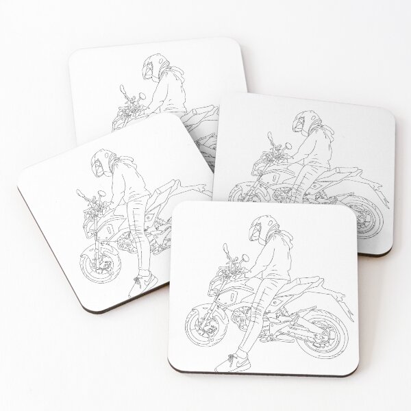 Item preview, Motorcycle girl designed and sold by bshuff.