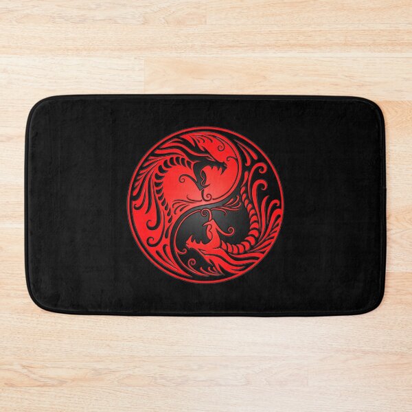 Item preview, Yin Yang Dragons Red and Black designed and sold by JeffBartels.