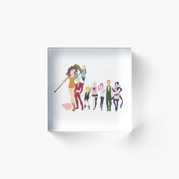 Seven Deadly Sins Acrylic Block