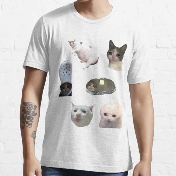 Sad cat 2024 t shirt