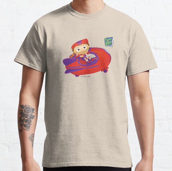 Super WHY! Wonder Red in Plane Classic T-Shirt