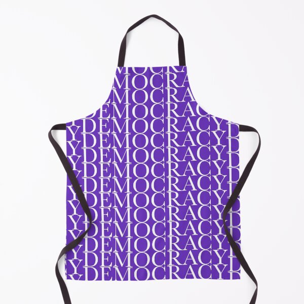 Item preview, DEMOCRACY is Purple designed and sold by Normandie Rainwater.