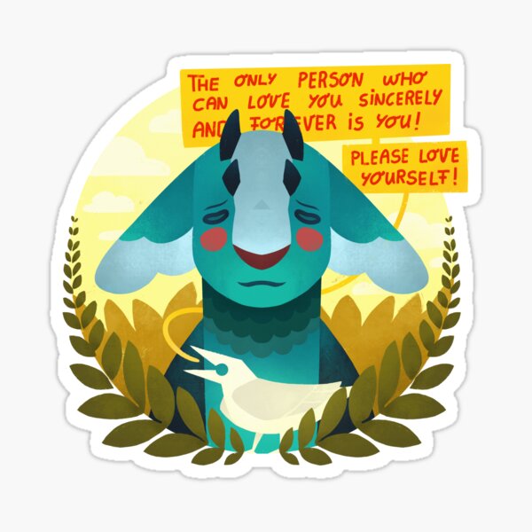 Leo the positive Sticker