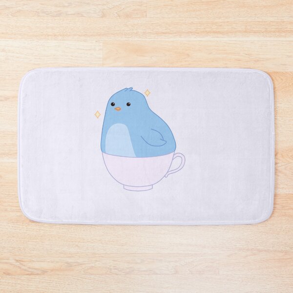 Item preview, Bird in a Teacup - Blue designed and sold by julipjulip.