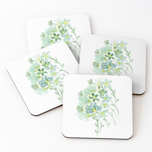 Item preview, Ramo Verde Flojo Acuarela Floral designed and sold by CheriseMorris.