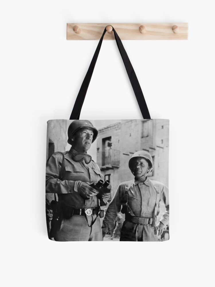 Bolsa de tela «General Patton y Teddy Roosevelt Jr. - Invasión de Sicilia - Segunda  Guerra Mundial» de warishellstore | Redbubble