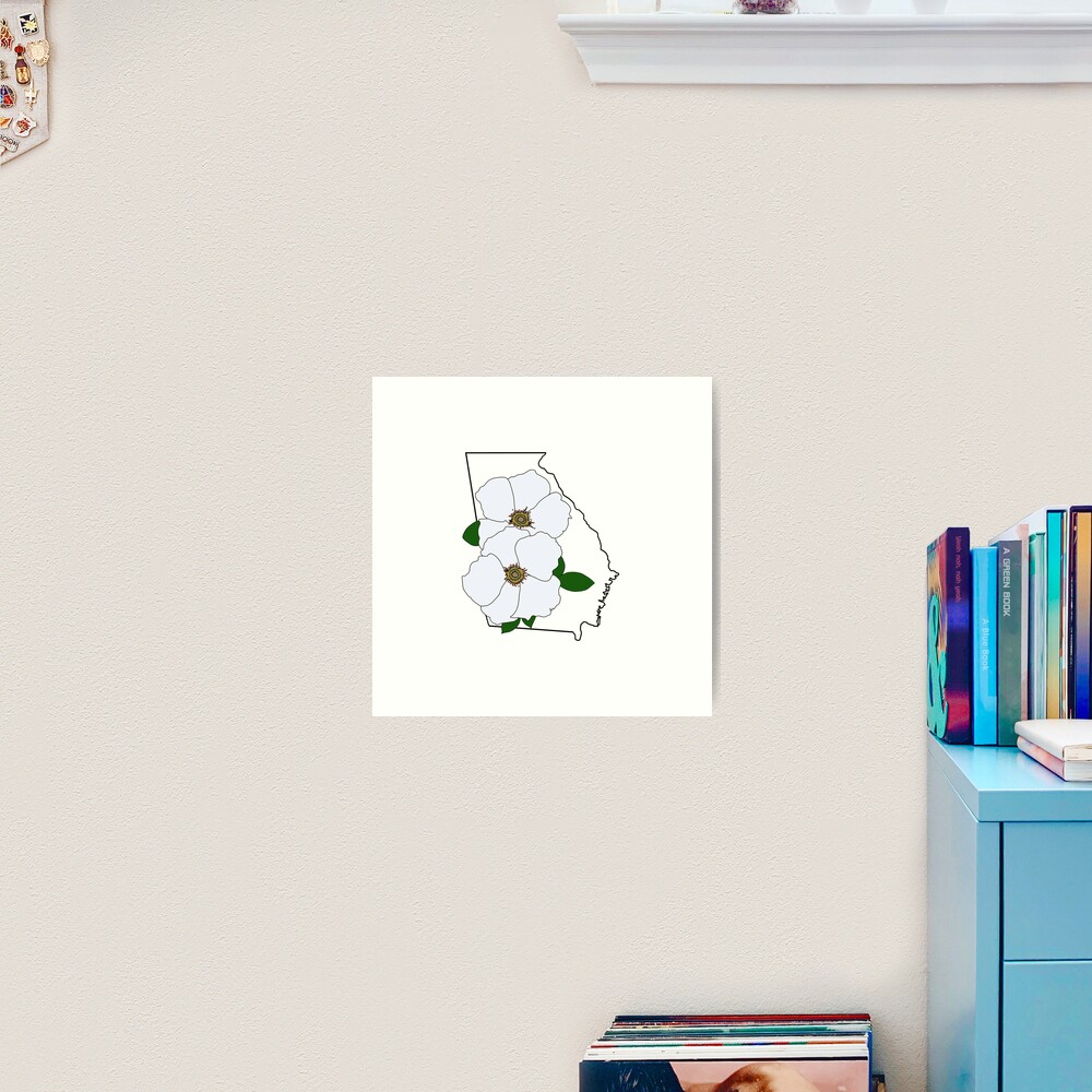 Georgia State Flower Art Print for Sale by claireepete