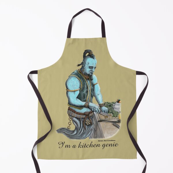 Item preview, Genie Chef Cooking Magic Fantasyarts designed and sold by HelmsArt.
