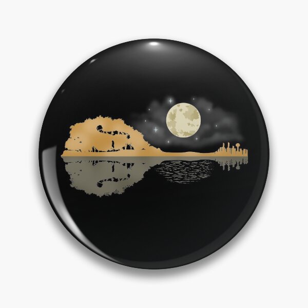 Item preview, Mandolin Gift Men Country Music Moon Bluegrass Mandolin designed and sold by DSWShirts.