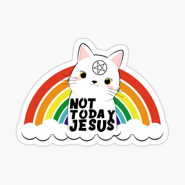Item preview, Not Today Jesus Satan Loves Me Lucifer Gift Idea T-shirt designed and sold by Músico Ilustre.