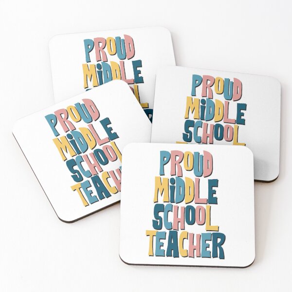 Item preview, Proud Middle School Teacher. designed and sold by kayleetubbs.