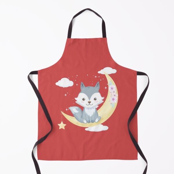 Item preview, Cute fox with moon designed and sold by dogan ksa.