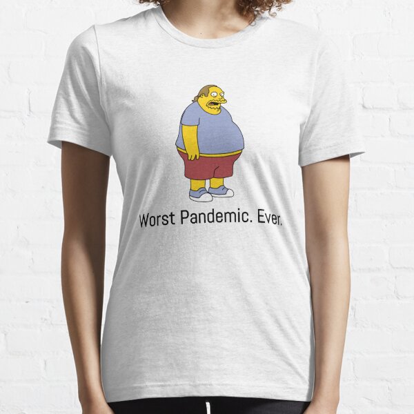 ¡La peor pandemia de la historia! (Chico del cómic) Camiseta esencial
