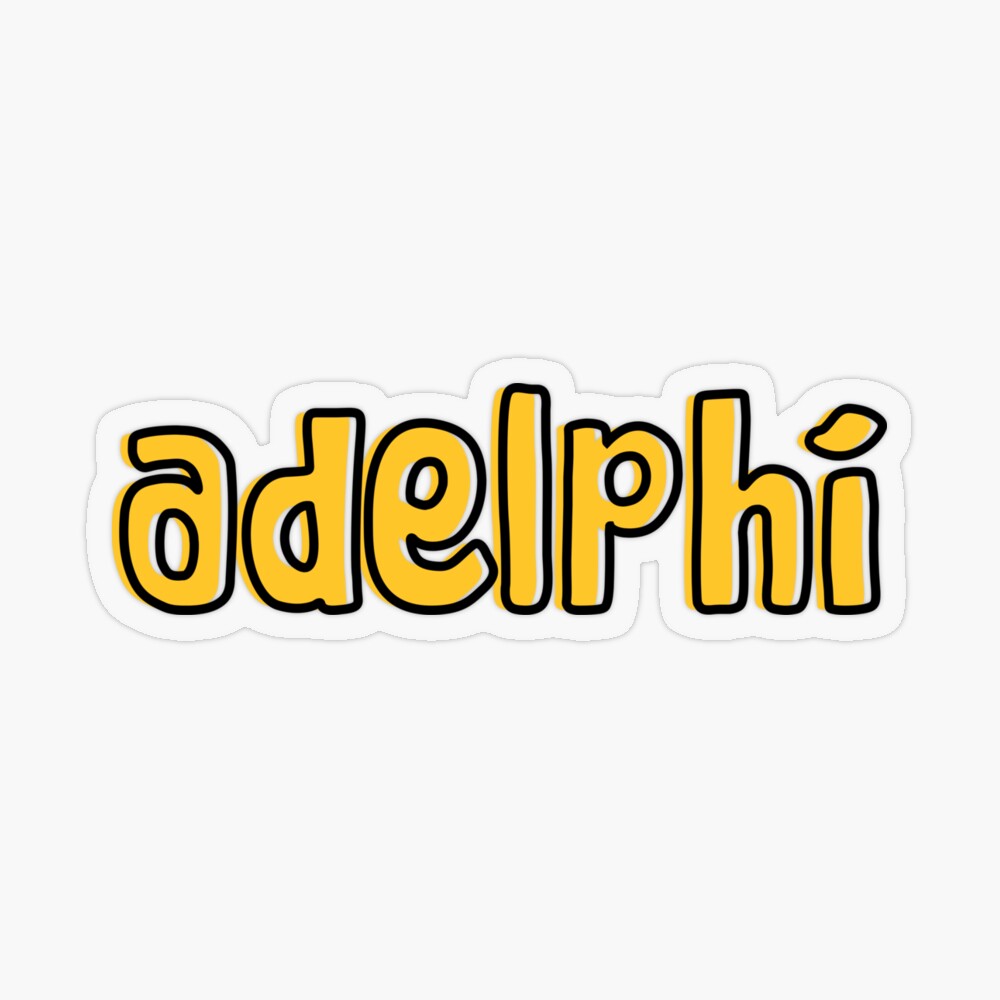 Adelphi University Pink Panther Logo Sticker for Sale by cs332