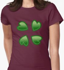 4chan logo Women's Fitted T-Shirt