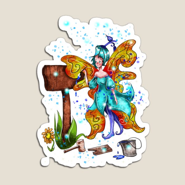 Piffy The Sign Painter Fairy™ Magnet