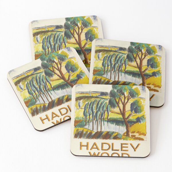 Item preview, Railway Poster Hadley Wood designed and sold by stickart-marek.