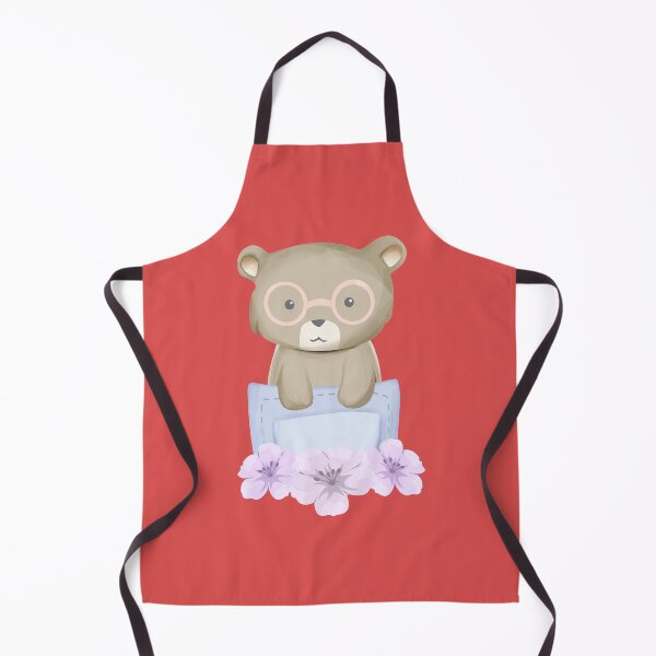 Item preview, cute watercolor bear designed and sold by dogan ksa.