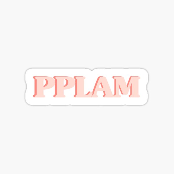 pplam sticker Sticker