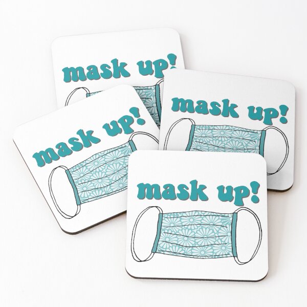 Item preview, mask up! designed and sold by pnkrose.
