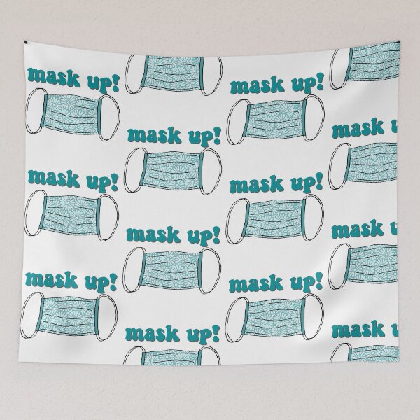 Item preview, mask up! designed and sold by pnkrose.