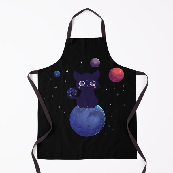 Item preview, Feline Familiar /Night Sky/space planets  designed and sold by camelia khaled.
