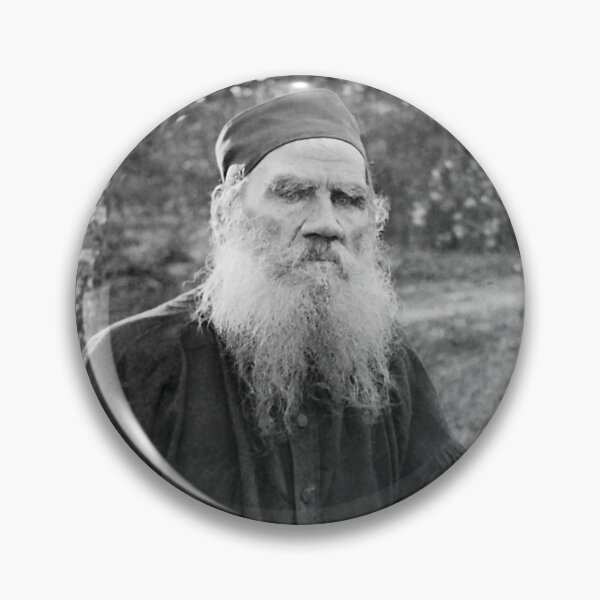 Item preview, Leo Tolstoy - Russian Author Portrait designed and sold by warishellstore.