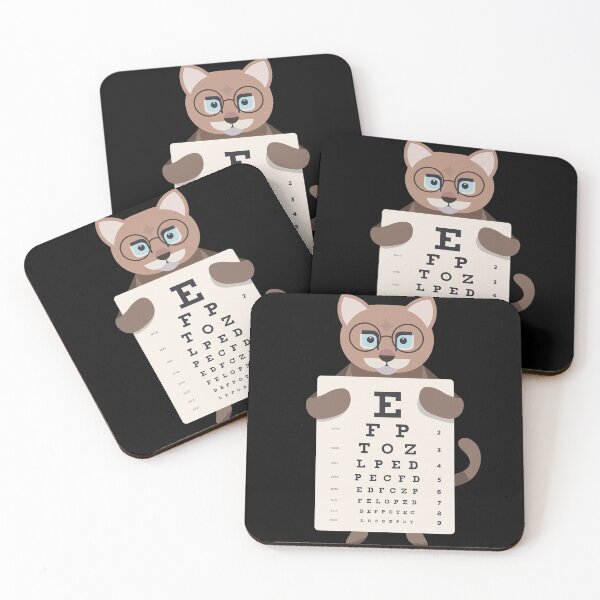 Item preview, Cat Eyetest Funny Design designed and sold by DavinciStore21.
