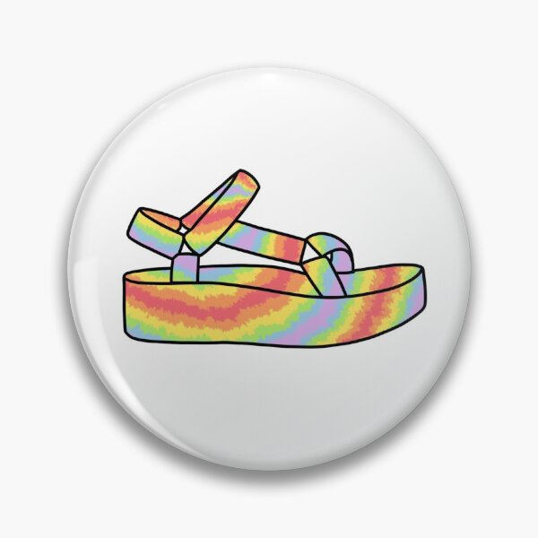 Item preview, Platform Teva Tie-Dye designed and sold by redsolacup.