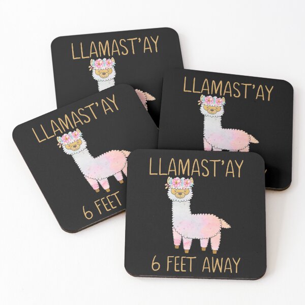 Item preview, Llamast'ay 6 Feet Away designed and sold by Sara Burgess.