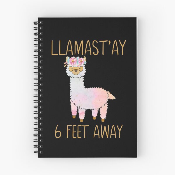 Item preview, Llamast'ay 6 Feet Away designed and sold by Sara Burgess.