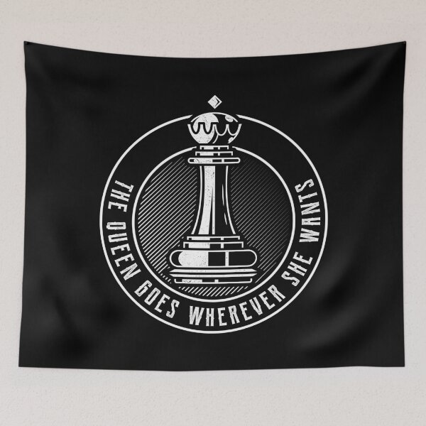 Item preview, Queen Goes Wherever She Wants designed and sold by tonstan.