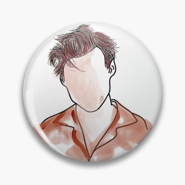 Item preview, Harry Styles's Dunkirk premiere sketch on a mask designed and sold by Cotton Tote Styles.