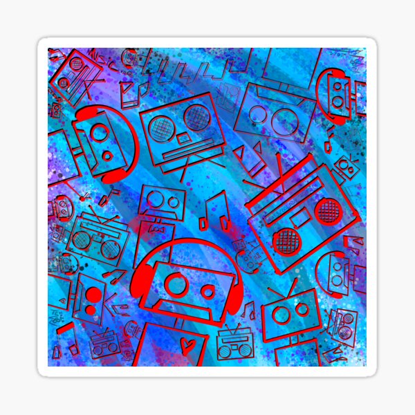 Boombots - Boombox Sticker