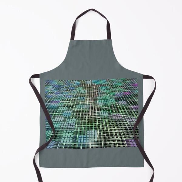 Item preview, Green and blue network grid concept pattern. designed and sold by IaroslavB.