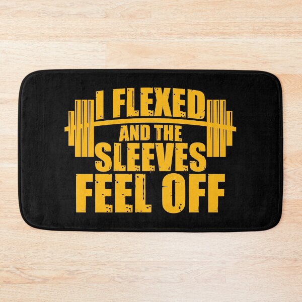 Item preview, I flexed and the Sleeves Feel Off designed and sold by VectorDesigner.