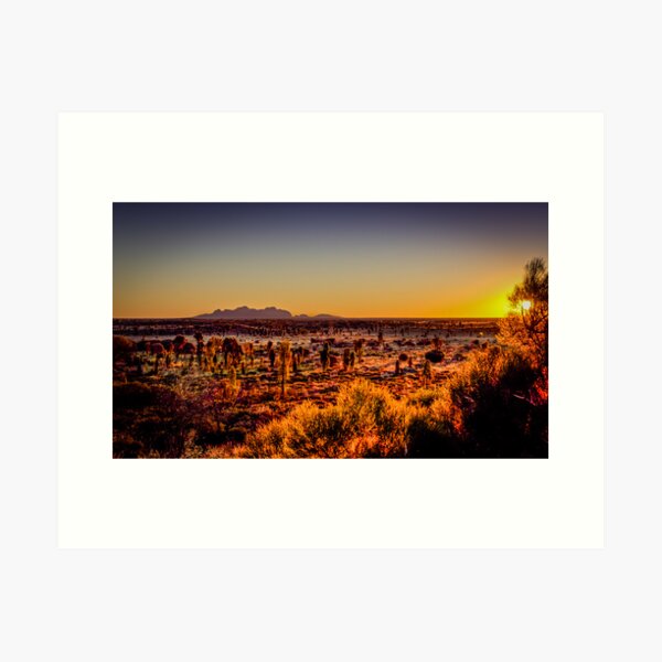 Item preview, The Olgas Sunset designed and sold by Russell Charters.