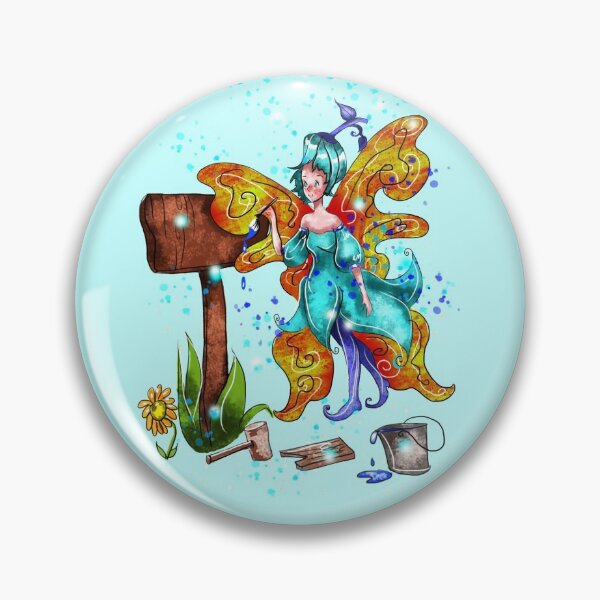 Piffy The Sign Painter Fairy™ Pin