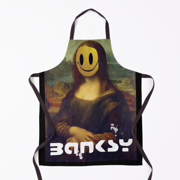 Item preview, Mona Lisa Smile - Homage to Banksy (Signature Variant) designed and sold by DarkMatter2016.