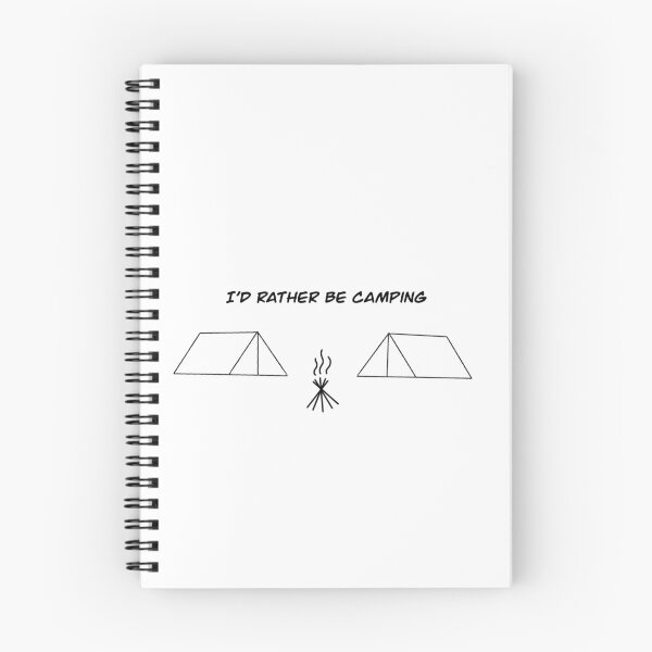 Item preview, I’d rather be camping  designed and sold by Annkneeh.