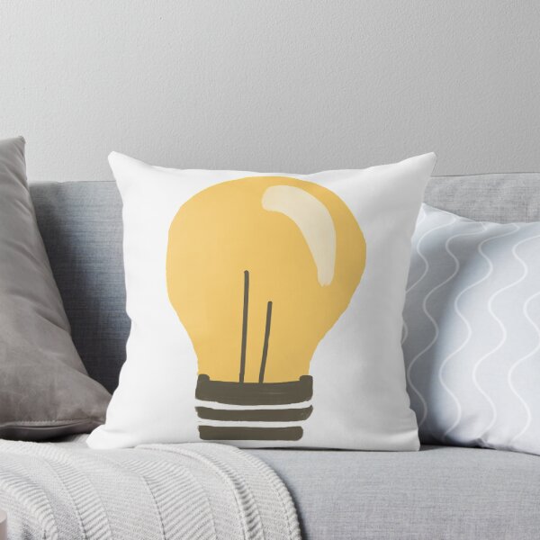 Item preview, Hand-drawn Light Bulb designed and sold by fluffeeair.