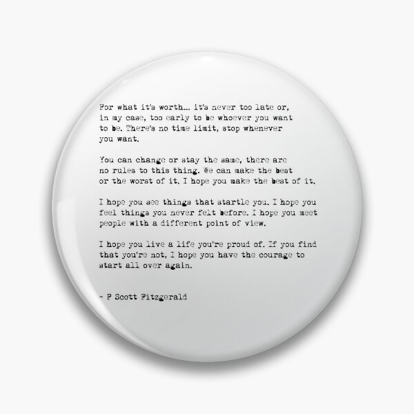 Item preview, For what it s worth... designed and sold by corbrand.