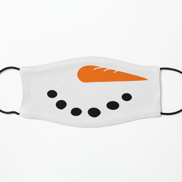 Snowman Face Kids Mask