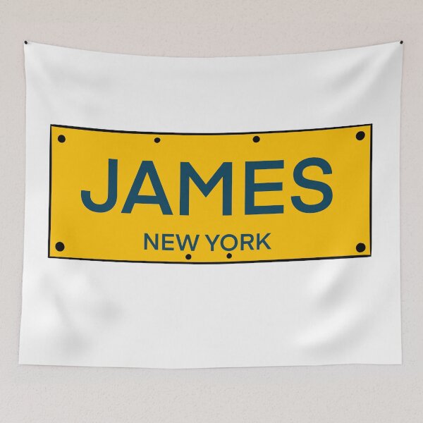 Item preview, New York License Plate Name James designed and sold by LinhlyHarwell13.