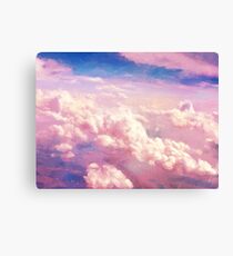 Pink Clouds Canvas Print