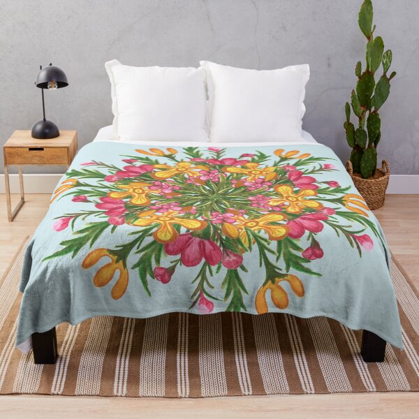 Item preview, Wildflower Explosion Mandala designed and sold by Frostie88.