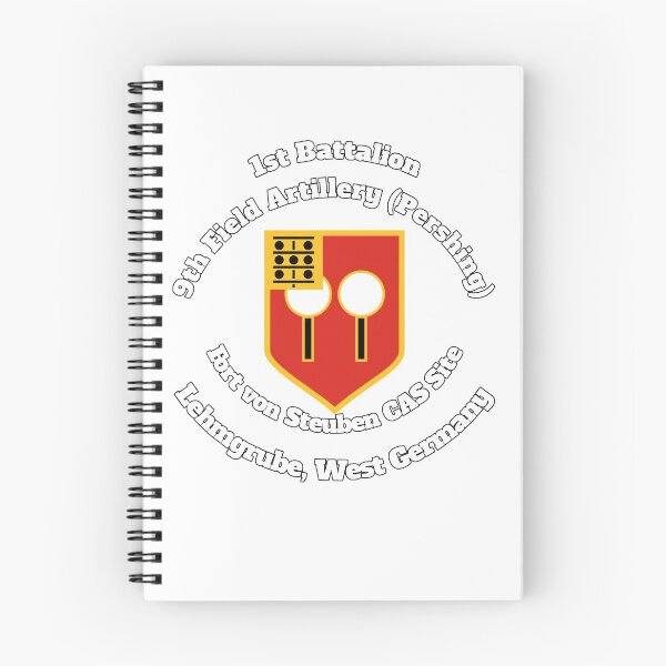Item preview, 1st Battalion 9th Field Artillery Regiment Fort von Steuben CAS - Pershing (White Lettering) designed and sold by tomgriffin1956.