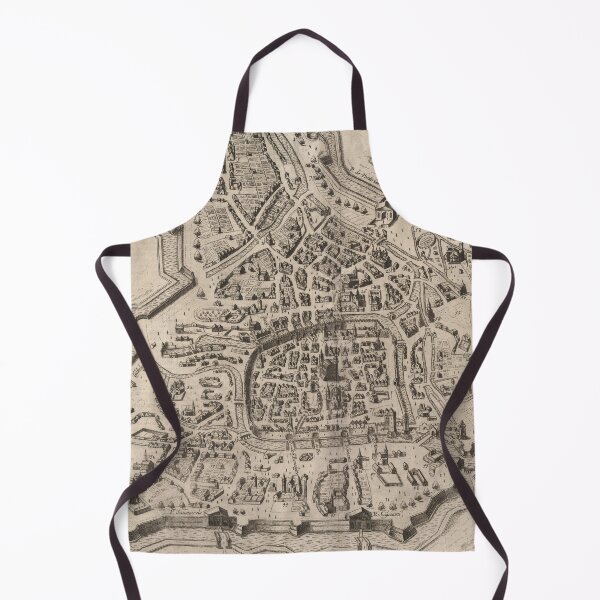 Item preview, Vintage Map of Padua Italy (1618) designed and sold by BravuraMedia.