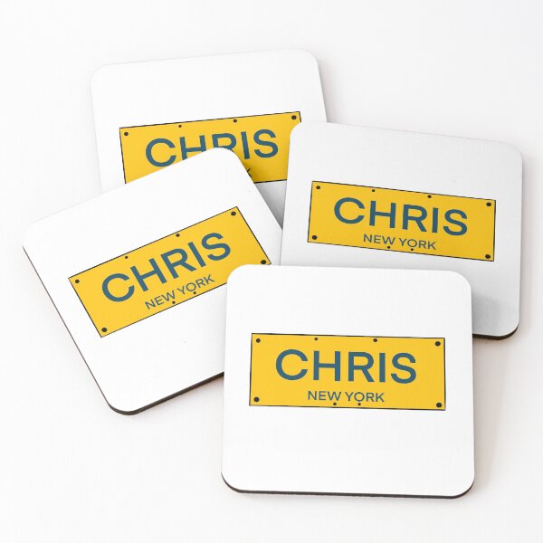 Item preview,  New York License Plate Name Chris designed and sold by LinhlyHarwell13.
